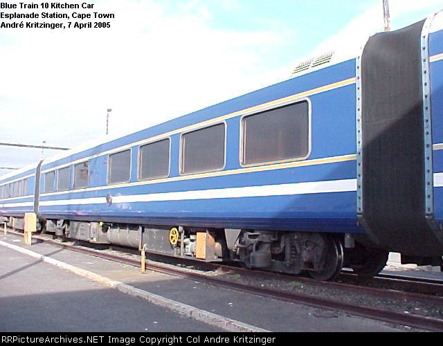 SAR Blue Train Kitchen Carriage, Side B